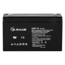 Rechargeable Sealed Lead Acid Battery 6V7AH Explosion Proof